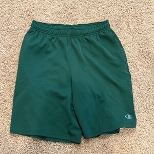 Champion Men’s Athletic Shorts in Forest Green